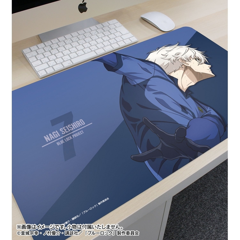 [Pre-order] "Blue Lock" Original Illustration Nagi Seishiro Tatakau Senaka x Rain Ver. Multi Desk Mat