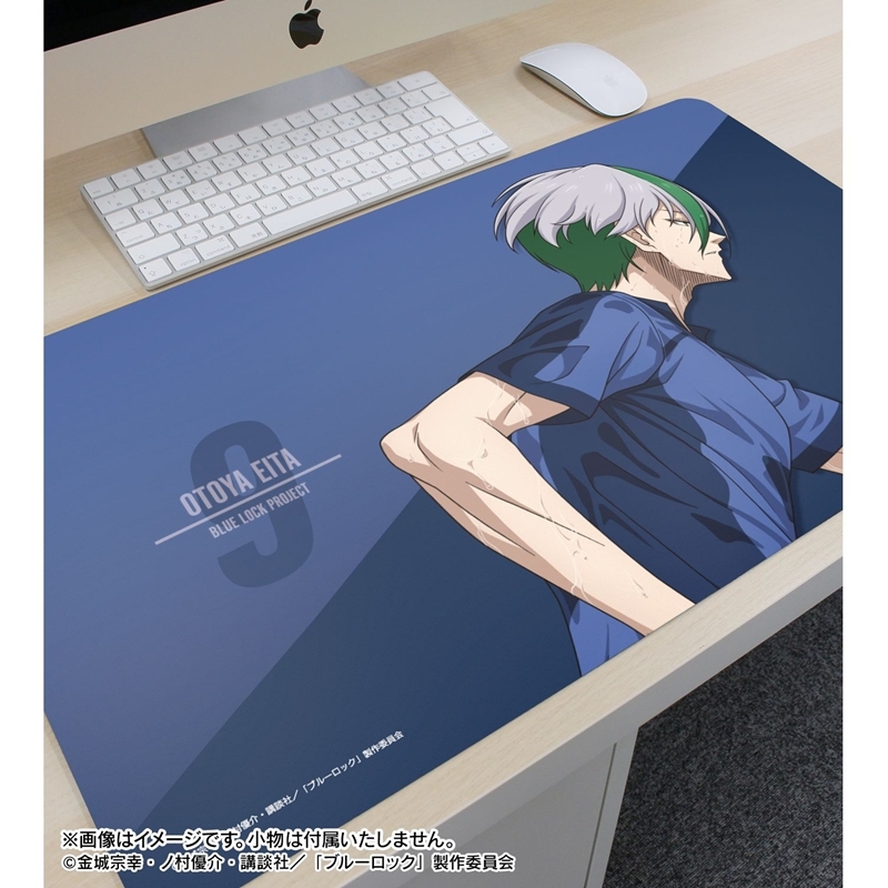 [Pre-order] "Blue Lock" Original Illustration Otoya Eita Tatakau Senaka x Rain Ver. Multi Desk Mat