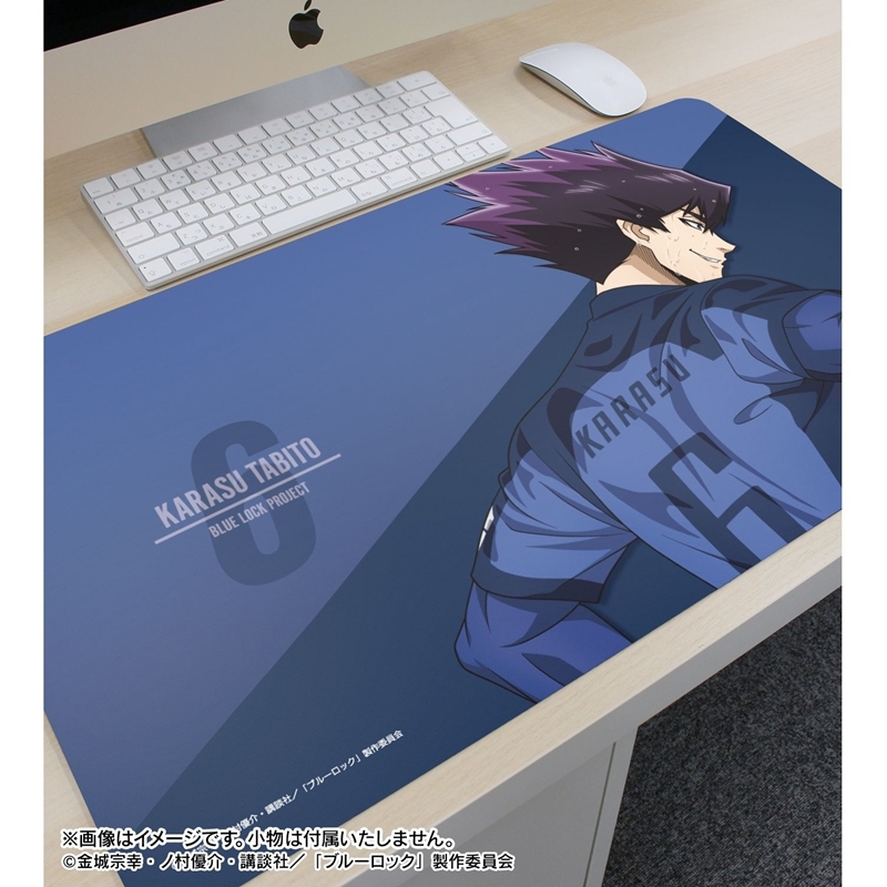 [Pre-order] "Blue Lock" Original Illustration Karasu Tabito Tatakau Senaka x Rain Ver. Multi Desk Mat