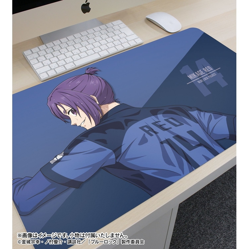 [Pre-order] "Blue Lock" Original Illustration Mikage Reo Tatakau Senaka x Rain Ver. Multi Desk Mat