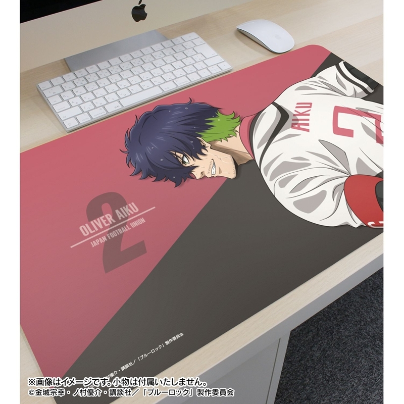 [Pre-order] "Blue Lock" Original Illustration Oliver Aiku Tatakau Senaka x Rain Ver. Multi Desk Mat