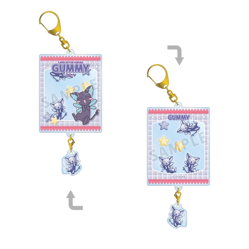 [Pre-order] "Cardcaptor Sakura: Clear Card Arc" Spinny petit-sserie Shakashaka Acrylic Key Chain