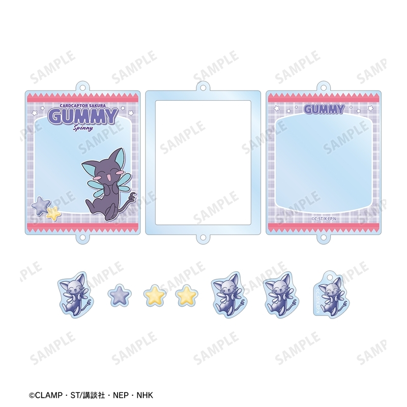 [Pre-order] "Cardcaptor Sakura: Clear Card Arc" Spinny petit-sserie Shakashaka Acrylic Key Chain