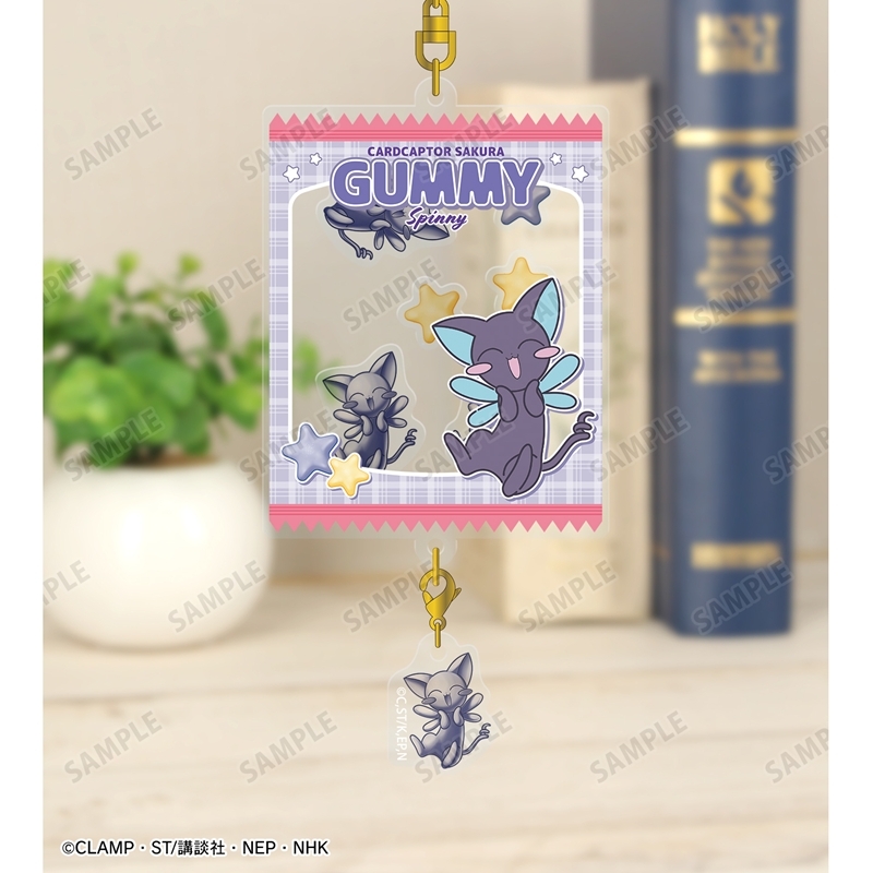 [Pre-order] "Cardcaptor Sakura: Clear Card Arc" Spinny petit-sserie Shakashaka Acrylic Key Chain