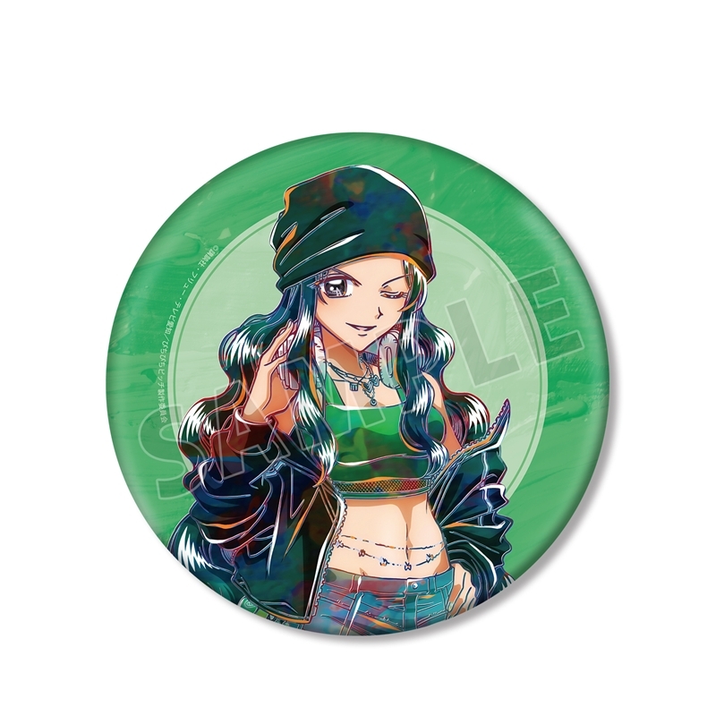[Pre-order] "Mermaid Melody Pichi Pichi Pitch" Original Illustration Toin Rina Y2K Fashion Ver. Ani-Art Big Can Badge