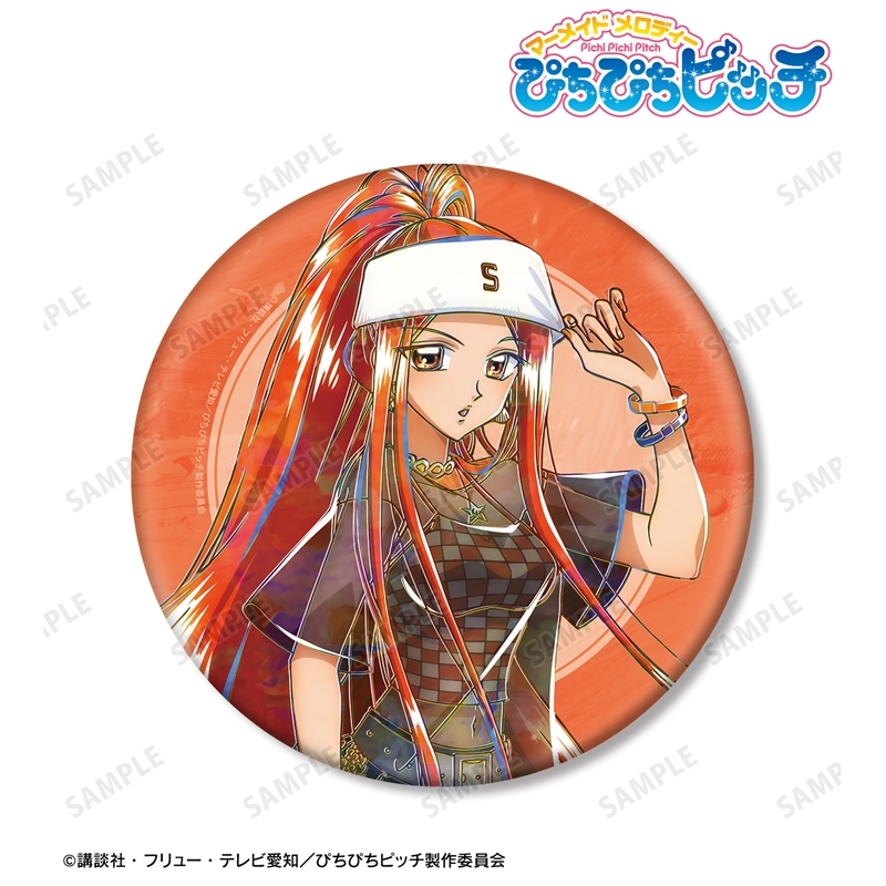 [Pre-order] "Mermaid Melody Pichi Pichi Pitch" Original Illustration Sara Y2K Fashion Ver. Ani-Art Big Can Badge