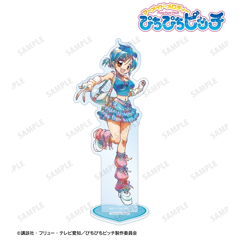 [Pre-order] "Mermaid Melody Pichi Pichi Pitch" Original Illustration Hosho Hanon Y2K Fashion Ver. Ani-Art Big Acrylic Stand