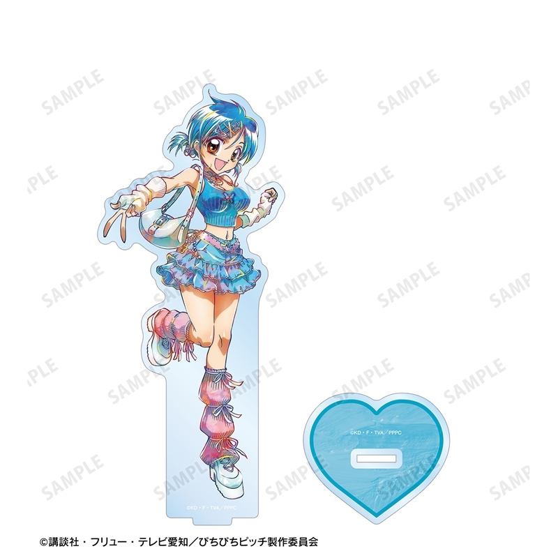 [Pre-order] "Mermaid Melody Pichi Pichi Pitch" Original Illustration Hosho Hanon Y2K Fashion Ver. Ani-Art Big Acrylic Stand