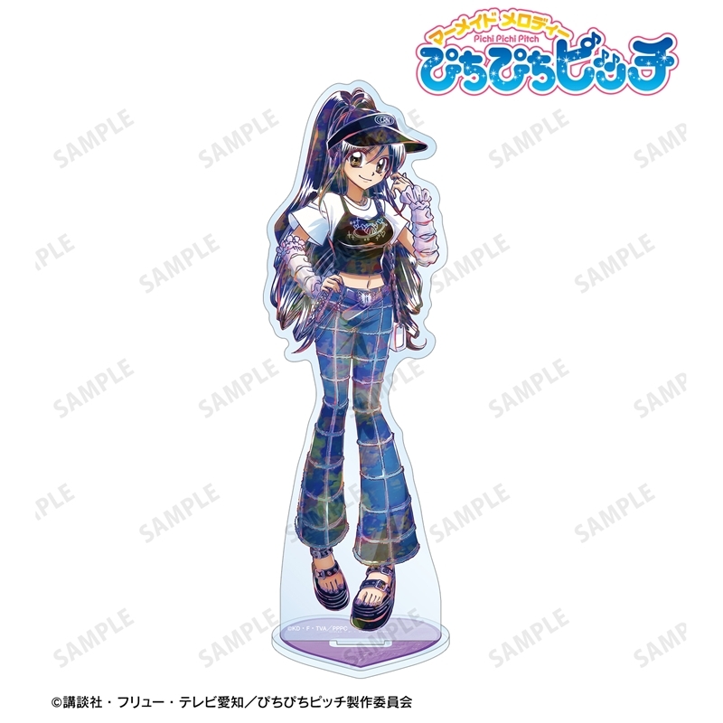 [Pre-order] "Mermaid Melody Pichi Pichi Pitch" Original Illustration Caren Y2K Fashion Ver. Ani-Art Big Acrylic Stand