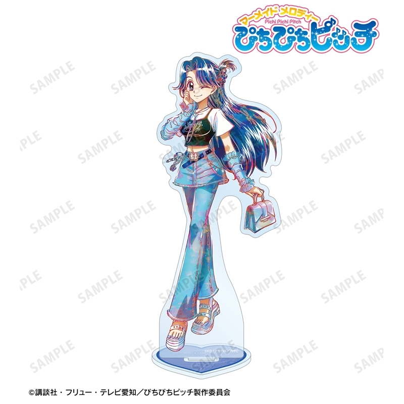 [Pre-order] "Mermaid Melody Pichi Pichi Pitch" Original Illustration Noel Y2K Fashion Ver. Ani-Art Big Acrylic Stand