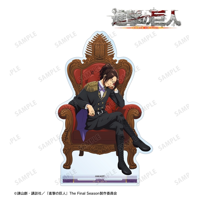 [Pre-order] "Attack on Titan" Original Illustration Hans Dreaming on a Throne Preparation Colored Ver. Big Acrylic Stand