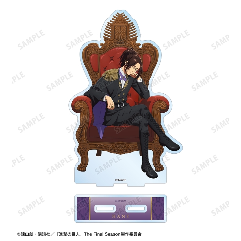 [Pre-order] "Attack on Titan" Original Illustration Hans Dreaming on a Throne Preparation Colored Ver. Big Acrylic Stand