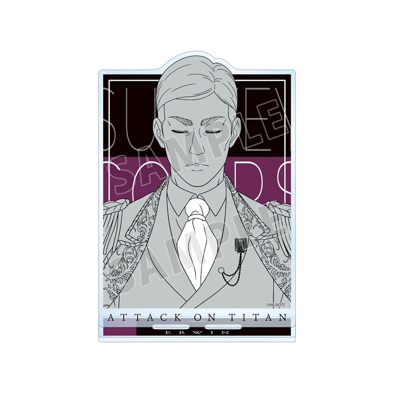 [Pre-order] "Attack on Titan" Original Illustration Erwin Dreaming on a Throne Line Drawing Ver. Big Acrylic Stand