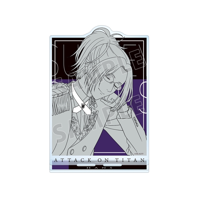 [Pre-order] "Attack on Titan" Original Illustration Hans Dreaming on a Throne Line Drawing Ver. Big Acrylic Stand