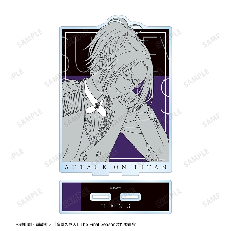 [Pre-order] "Attack on Titan" Original Illustration Hans Dreaming on a Throne Line Drawing Ver. Big Acrylic Stand