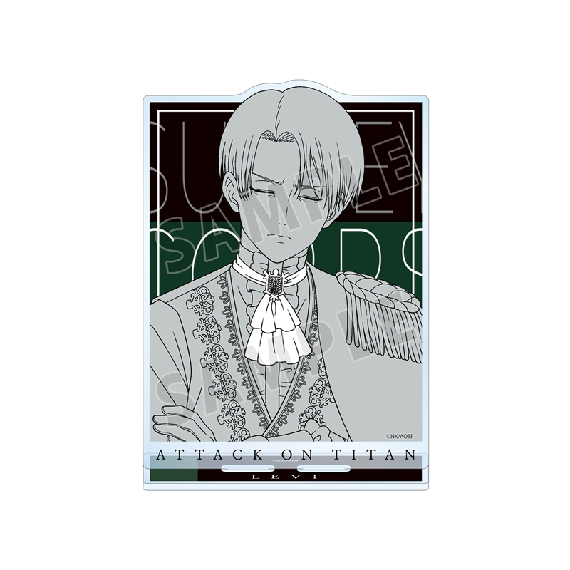 [Pre-order] "Attack on Titan" Original Illustration Levi Dreaming on a Throne Line Drawing Ver. Big Acrylic Stand