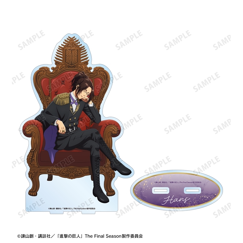 [Pre-order] "Attack on Titan" Original Illustration Hans Dreaming on a Throne Preparation Colored Ver. Extra Large Acrylic Stand