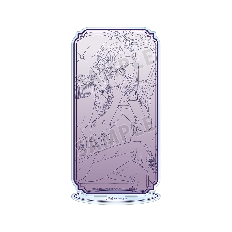 [Pre-order] "Attack on Titan" Original Illustration Hans Dreaming on a Throne Line Drawing Ver. Extra Large Acrylic Stand