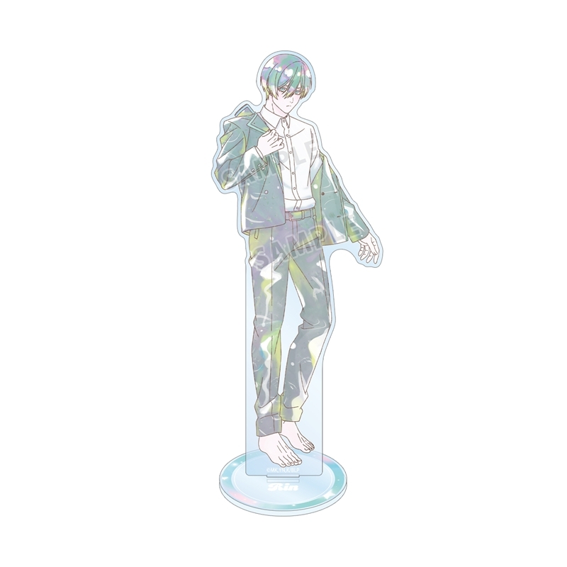 [Pre-order] "Blue Lock" Original Illustration Itoshi Rin Morning Routine Ver. Ani-Art KAWAII label Big Acrylic Stand