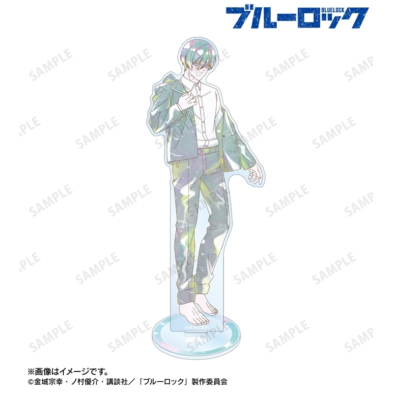 [Pre-order] "Blue Lock" Original Illustration Itoshi Rin Morning Routine Ver. Ani-Art KAWAII label Big Acrylic Stand