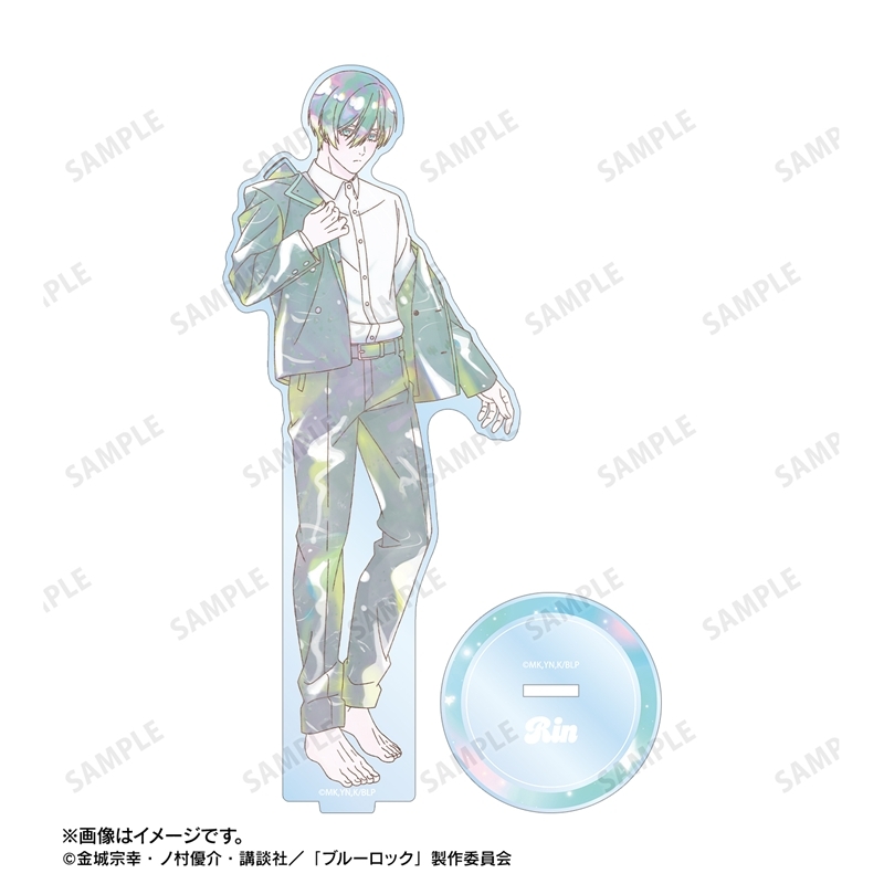 [Pre-order] "Blue Lock" Original Illustration Itoshi Rin Morning Routine Ver. Ani-Art KAWAII label Big Acrylic Stand