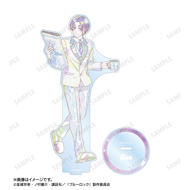 [Pre-order] "Blue Lock" Original Illustration Mikage Reo Morning Routine Ver. Ani-Art KAWAII label Big Acrylic Stand