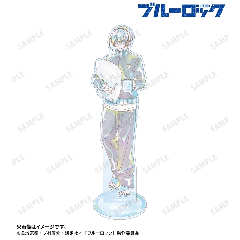 [Pre-order] "Blue Lock" Original Illustration Hiori Yo Morning Routine Ver. Ani-Art KAWAII label Big Acrylic Stand