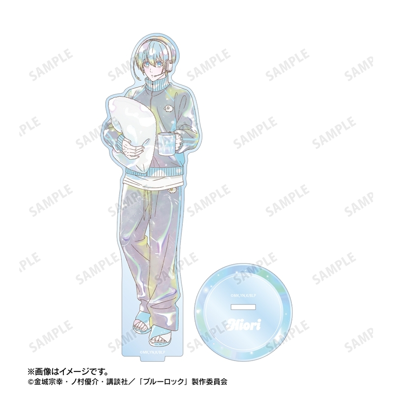 [Pre-order] "Blue Lock" Original Illustration Hiori Yo Morning Routine Ver. Ani-Art KAWAII label Big Acrylic Stand