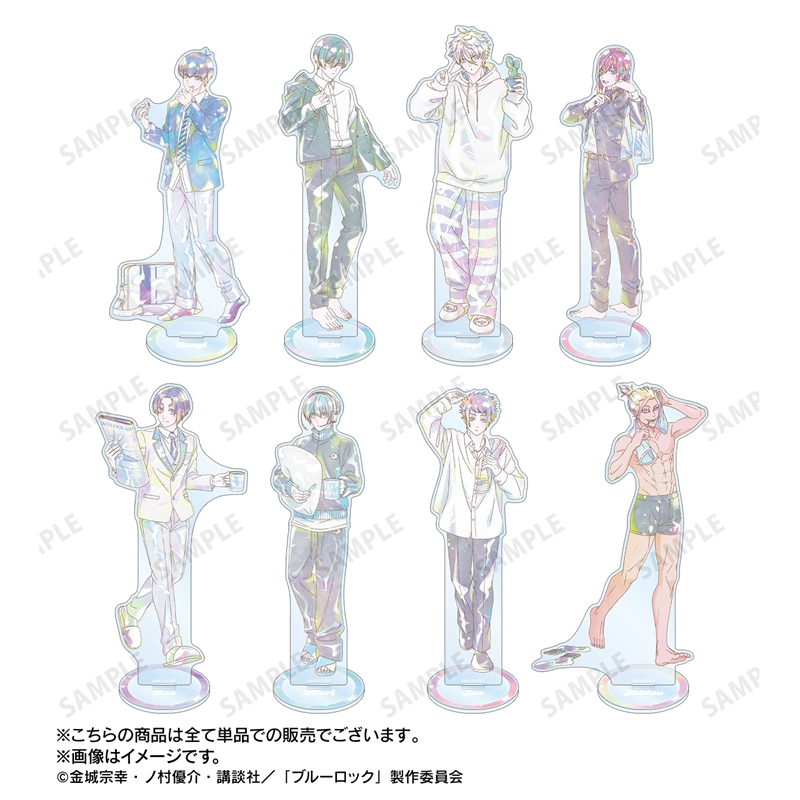 [Pre-order] "Blue Lock" Original Illustration Hiori Yo Morning Routine Ver. Ani-Art KAWAII label Big Acrylic Stand