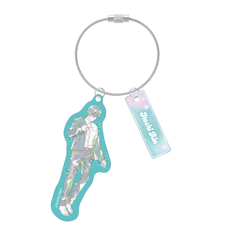 [Pre-order] "Blue Lock" Original Illustration Itoshi Rin Morning Routine Ver. Ani-Art KAWAII label Twin Wire Big Acrylic Key Chain