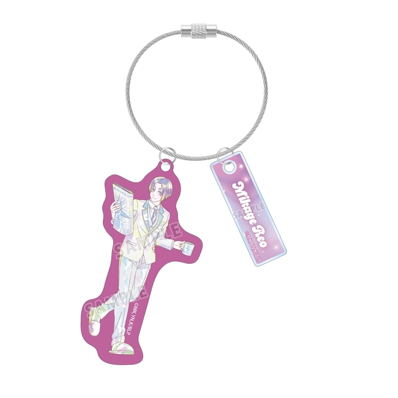 [Pre-order] "Blue Lock" Original Illustration Mikage Reo Morning Routine Ver. Ani-Art KAWAII label Twin Wire Big Acrylic Key Chain