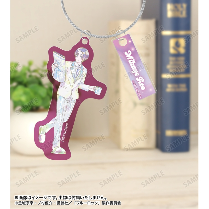 [Pre-order] "Blue Lock" Original Illustration Mikage Reo Morning Routine Ver. Ani-Art KAWAII label Twin Wire Big Acrylic Key Chain
