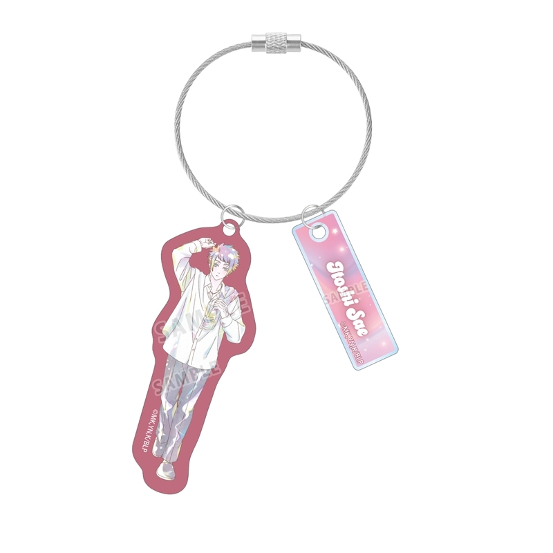 [Pre-order] "Blue Lock" Original Illustration Itoshi Sae Morning Routine Ver. Ani-Art KAWAII label Twin Wire Big Acrylic Key Chain