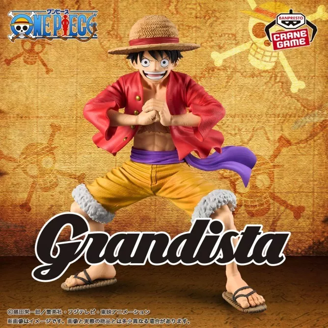 [In Stock] Taito Prize Banpresto "One Piece" Monkey D Luffy Grandista Figure