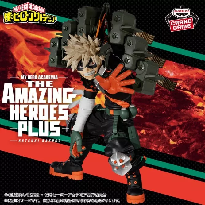 [In stock] Banpresto "My Hero Academia" THE AMAZING HEROES PLUS - Katsuki Bakugo