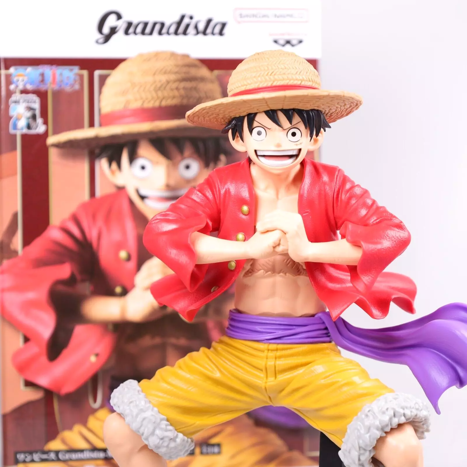 [In Stock] Taito Prize Banpresto "One Piece" Monkey D Luffy Grandista Figure