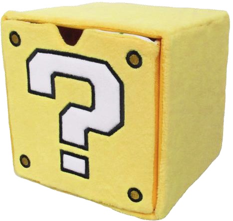 [In Stock] Super Mario: Plush Toy Chest (? Block)