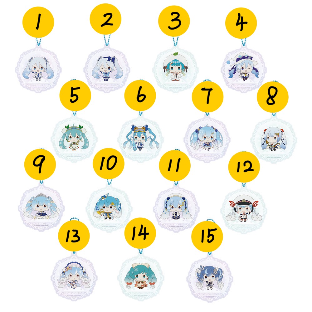 [In stock] BANDAI Ichiban Kuji ～SNOW MIKU～ Third Season