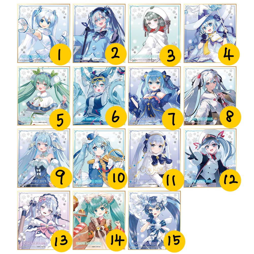 [In stock] BANDAI Ichiban Kuji ～SNOW MIKU～ Third Season