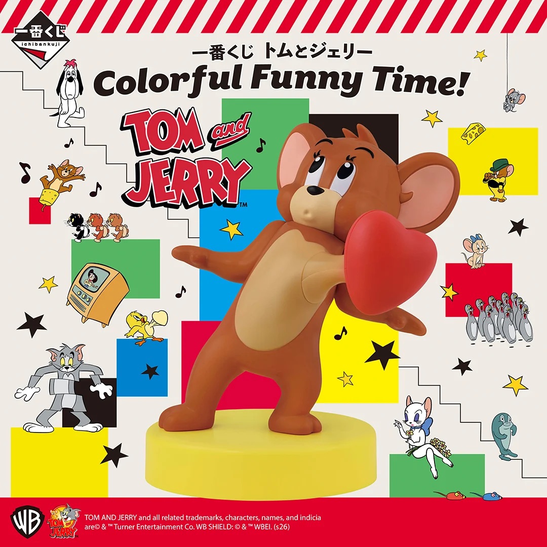 [Pre-order] BANDAI Ichiban Kuji Tom and Jerry Colorful Funny Time!