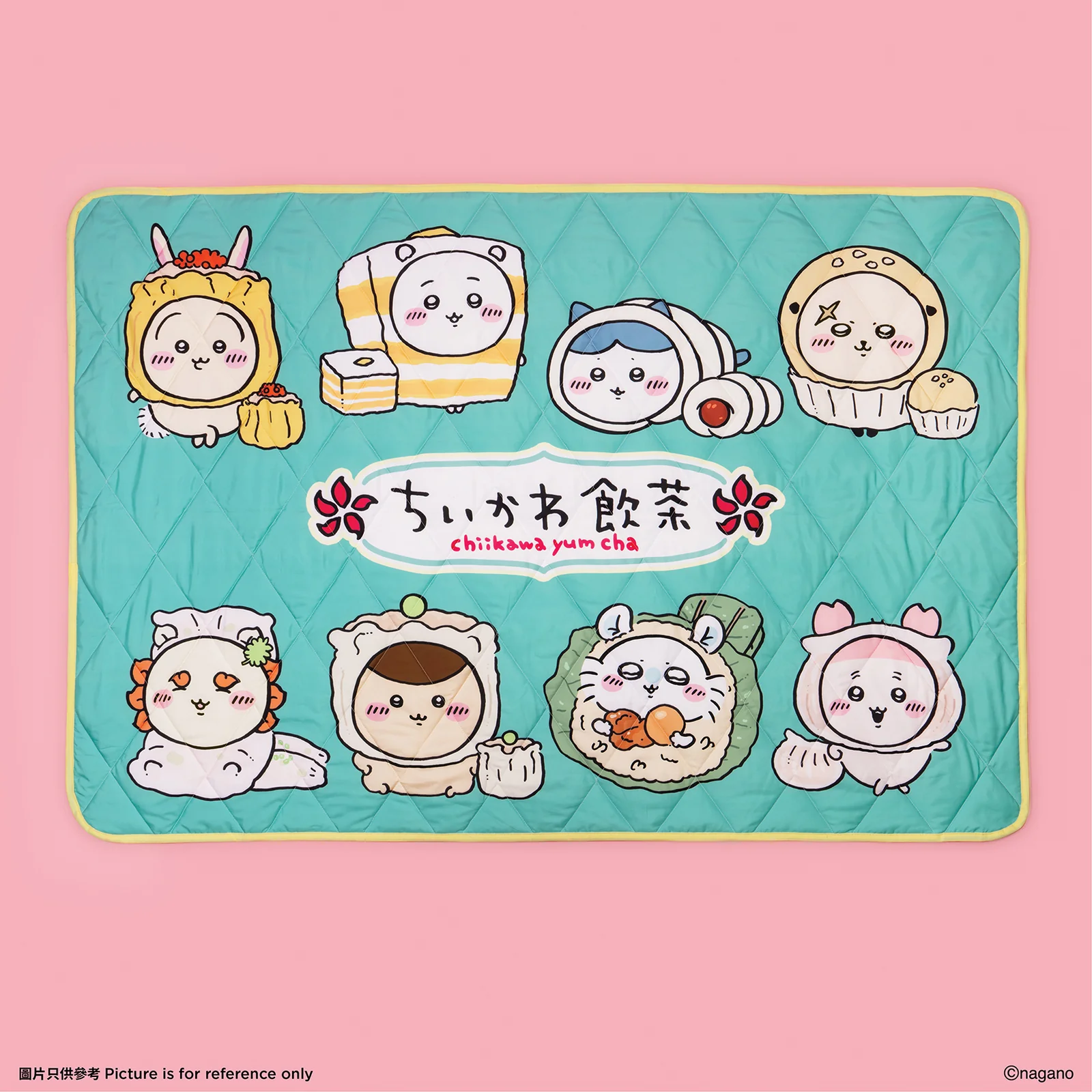 [Pre-order] ['CHIIKAWA DAYS' Exhibition in Hong Kong] Chiikawa &ldquo;YUM CHA&rdquo; Art Collection - Summer Quilt
