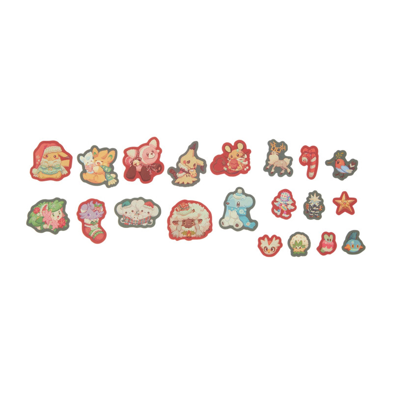 [Pre-order] "Pokémon" Heartwarming Christmas Sticker Set