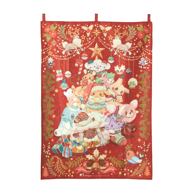 [Pre-order] "Pokémon" Heartwarming Christmas Tapestry