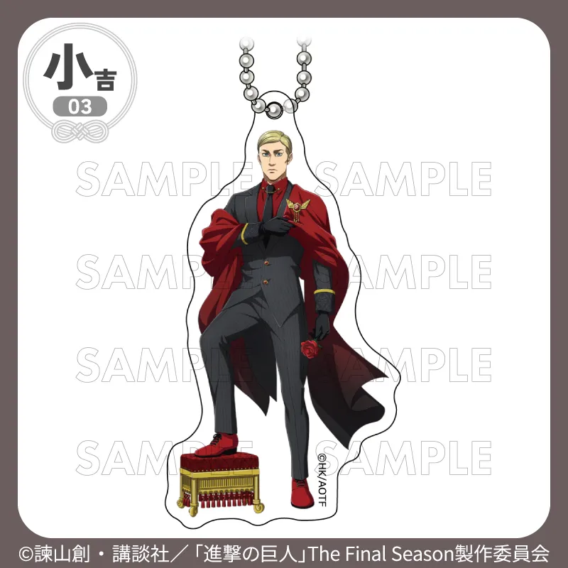 [Pre-order] Marukuji Attack on Titan "Gothic Style"