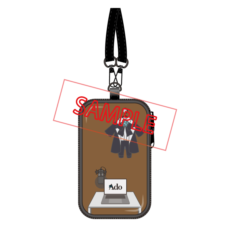 [Pre-order] Ado - Ao -  Stay indoors! Plush toy pouch set (closet) [Made-to-order]