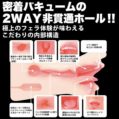 18+ [Pre-order] Onaholes - God Blowjob Classic Rei Kamiki (Manual)