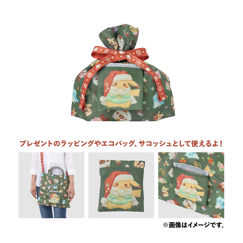 [Pre-order] "Pokémon" Heartwarming Christmas Wrapping & Eco Bag S