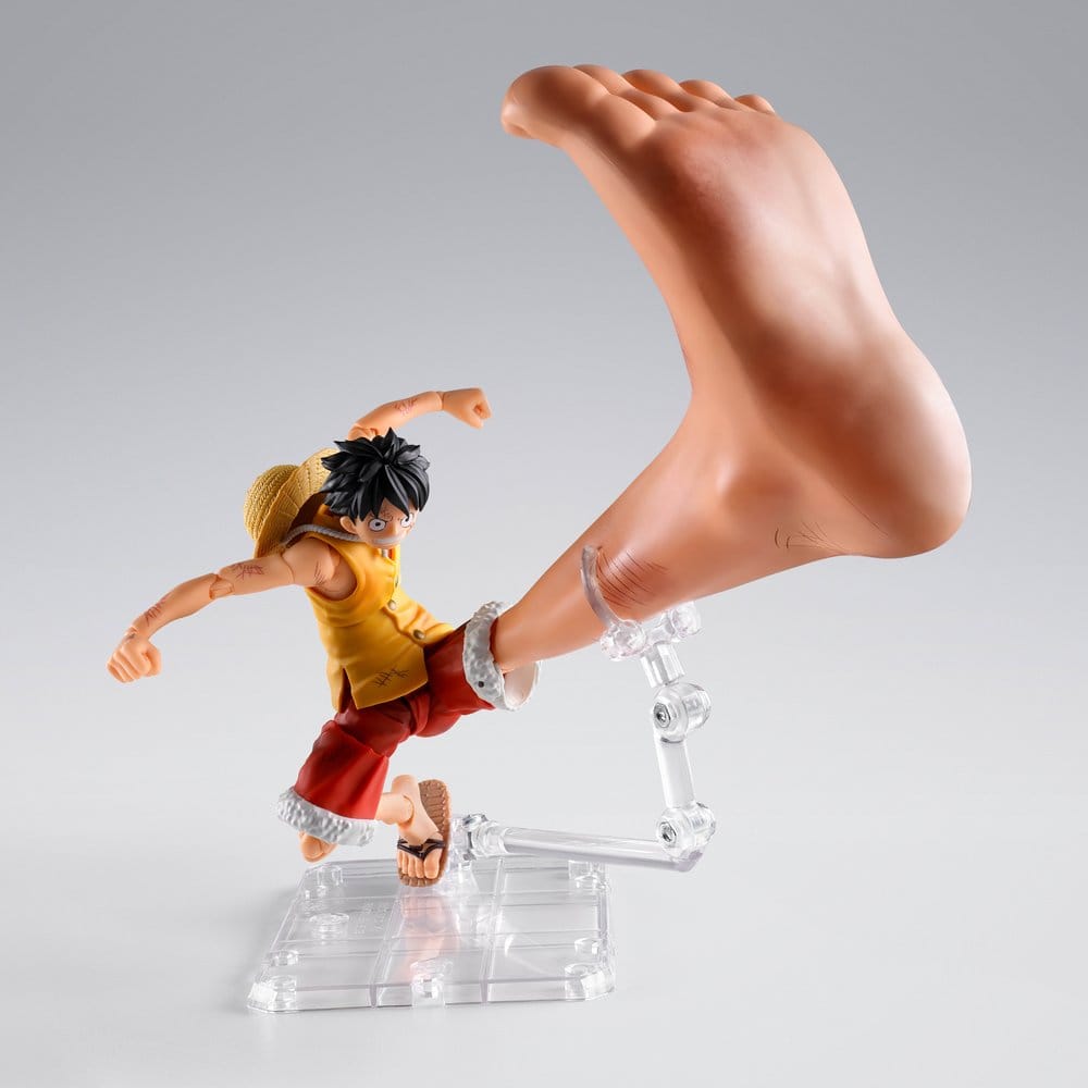 One Piece S.H. Figuarts Accessory Set Monkey D. Luffy -Marineford- "Gear Three" 17 cm