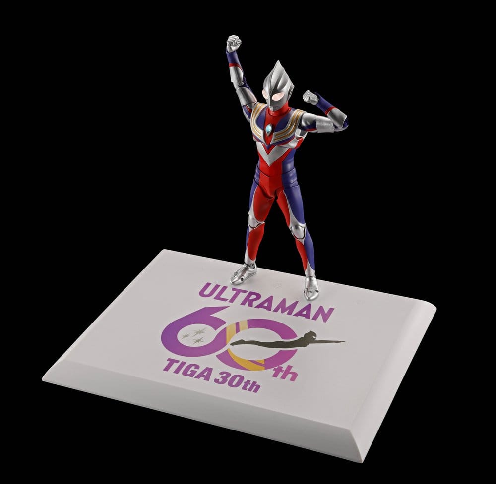 Ultraman Series S.H.Figuarts Shinkocchou Seihou Action Figure Ultraman Tiga Multi Type 30th Anniversary Edition 15 cm