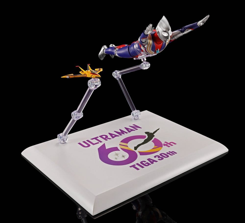 Ultraman Series S.H.Figuarts Shinkocchou Seihou Action Figure Ultraman Tiga Multi Type 30th Anniversary Edition 15 cm